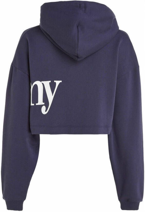 Tommy Jeans Hoodie Blauw Dames