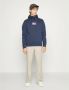 Tommy Jeans Donkerblauwe Sweater Tjm Reg Essential Graphic Hoodie - Thumbnail 7