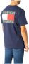 Tommy Jeans Tommy Hilfiger Jeans Men's T-shirt Blauw Heren - Thumbnail 2