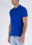 Tommy Jeans Blauwe Polo van 100% Biologisch Katoen met Knoopsluiting Blue Heren - Thumbnail 9