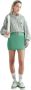 Tommy Jeans Korte Denim Rok Green Dames - Thumbnail 2