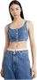 Tommy Jeans Sleeveless Tops Blauw Dames - Thumbnail 2