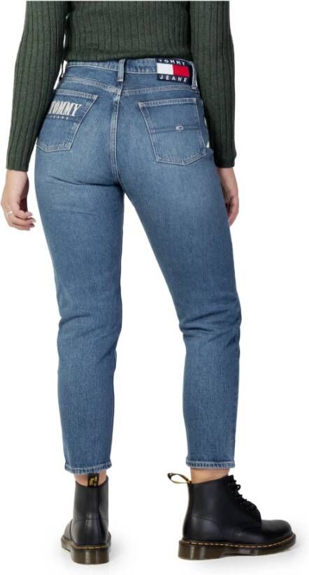 Tommy Jeans Slim-fit Jeans Blauw Dames