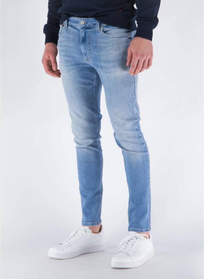 Tommy Jeans Slim-fit Jeans Blauw Heren
