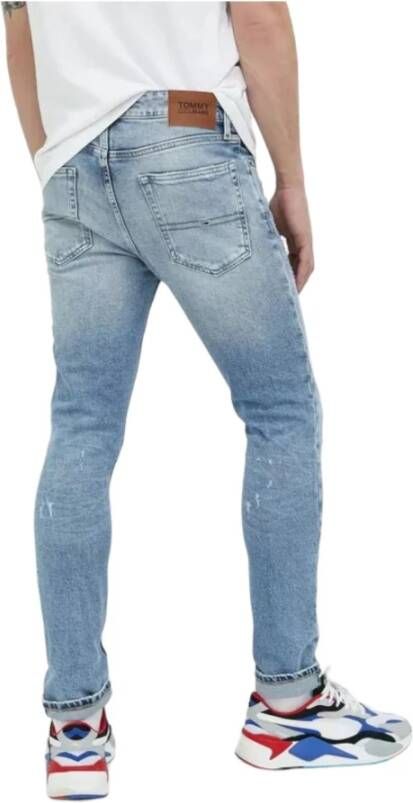 Tommy Jeans Slim-fit Jeans Blauw Heren
