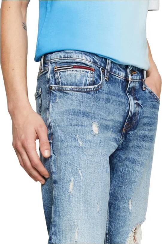 Tommy Jeans Slim-fit Jeans Blauw Heren