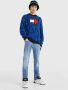 Tommy Jeans Straight Jeans Blauw Heren - Thumbnail 2