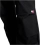 Tommy Jeans Skater Cargo Broek Biologisch Katoen Black Heren - Thumbnail 2