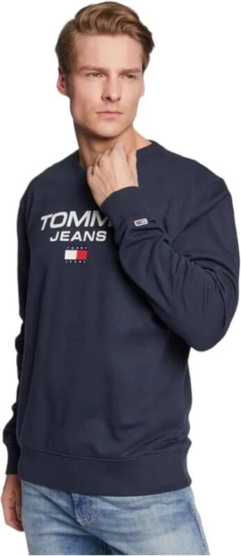 Tommy Jeans Sweatshirts Blauw Heren