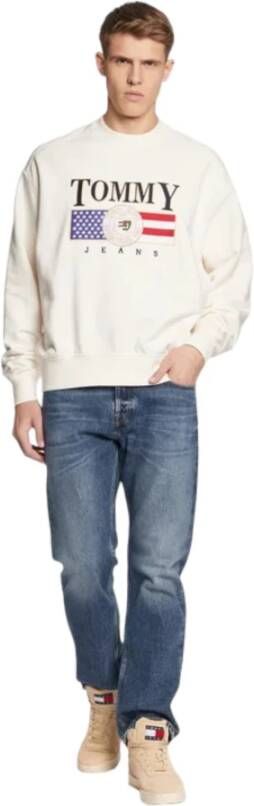Tommy Jeans Sweatshirts Wit Heren