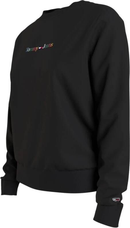Tommy Jeans Sweatshirts Zwart Dames