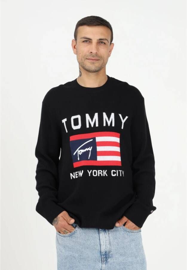 Tommy Jeans Sweatshirt Zwart Heren
