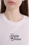 TOMMY JEANS T-shirt TJW BBY ESSENTIAL LOGO 1 SS trendy en stijlvol dames t-shirt met logoprint - Thumbnail 4