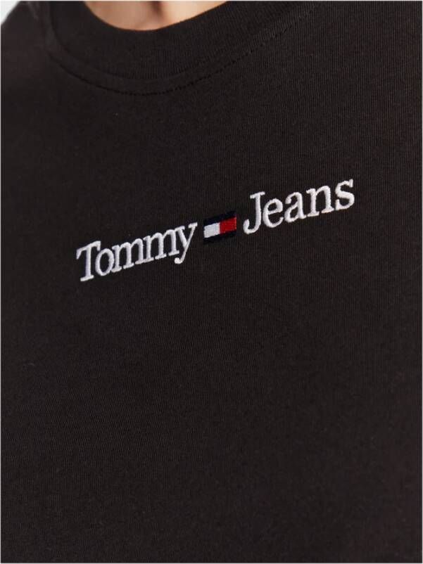 Tommy Jeans T-Shirts Zwart Dames