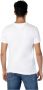 Tommy Hilfiger Wit Katoenen Heren T-Shirt Klassieke Stijl White Heren - Thumbnail 4