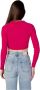 Tommy Jeans Tommy Hilfiger Jeans Women's Knitwear Roze Dames - Thumbnail 5
