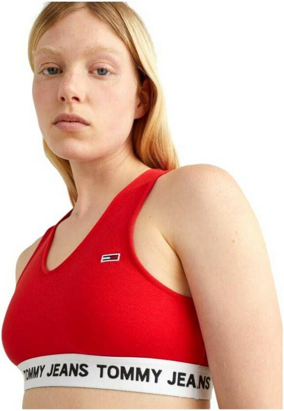 Tommy Jeans TOP Dw0Dw13830 Rood Dames