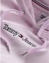 Tommy Hilfiger TJW Rode Serif Lineaire Tommy Jeans Sweatshirt Pink Dames - Thumbnail 3