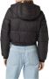 Tommy Hilfiger Gerecyclede Nylon Cropped Puffer Jas Black Dames - Thumbnail 8