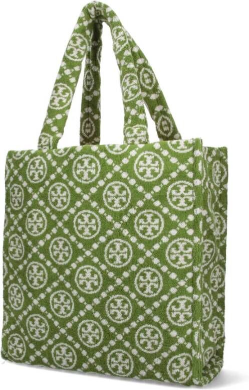 TORY BURCH Stijlvolle Groene Tote Tas Groen Dames