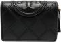 TORY BURCH Zachte Bi-Fold Portemonnee Zwart Dames - Thumbnail 2