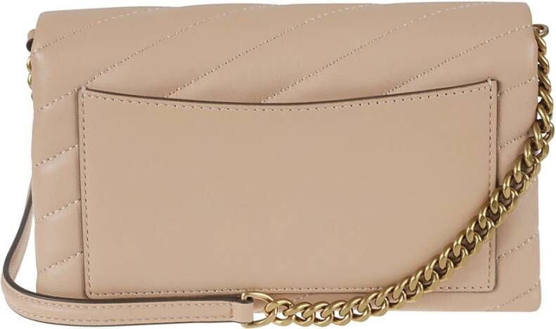 TORY BURCH Kira Chevron Chain Portemonnee Roze Dames