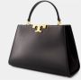 TORY BURCH Eleanor Leren Crossbody Tas Zwart Black Dames - Thumbnail 2