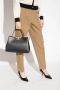 TORY BURCH Eleanor Leren Crossbody Tas Zwart Black Dames - Thumbnail 3