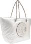 TORY BURCH Totes Ella Metallic Puffy Chain Tote in zilver - Thumbnail 3