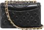 TORY BURCH Gewatteerde Leren Schoudertas Zwart Dames - Thumbnail 2