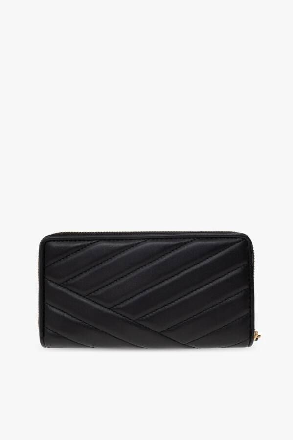 TORY BURCH Gewatteerde portemonnee Black Dames