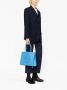 TORY BURCH Blauwe Stijlvolle Handtas met Logo Detail Blauw Dames - Thumbnail 2