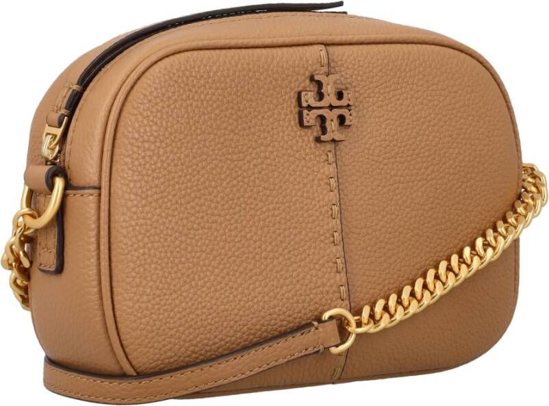 TORY BURCH Tiramisu Aw23 Camera Tas Bruin Dames