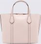 TORY BURCH Totes Perry Triple-Compartment Small Tote in poeder roze - Thumbnail 6