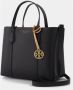 TORY BURCH Zwarte Perry Small Triple-Compartment Tote Black Dames - Thumbnail 6