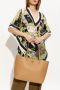 TORY BURCH Totes Mcgraw' Beige Tote Bag Wit Double T Detail In Grai in beige - Thumbnail 1