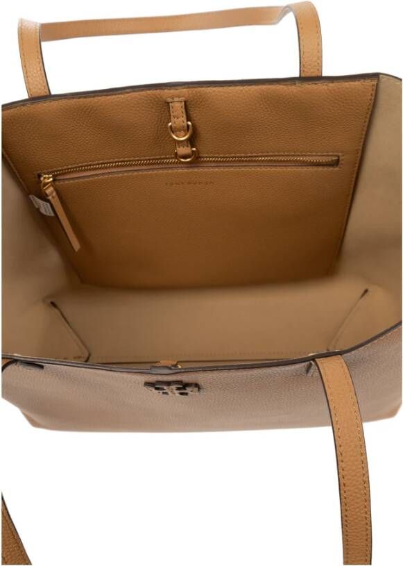TORY BURCH McGraw shopper tas Brown Dames