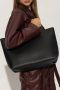 TORY BURCH Totes Mcgraw' Black Tote Bag Wit Double T Detail In Grai in zwart - Thumbnail 2