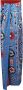 TORY BURCH Stijlvolle Bedrukte Zijden Strapless Jurk Blauw Dames - Thumbnail 2