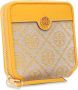 TORY BURCH Portemonnee kaarthouder Yellow Dames - Thumbnail 4