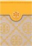 TORY BURCH Portemonnee kaarthouder Yellow Dames - Thumbnail 5