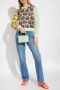 TORY BURCH Bootcut jeans met hoge taille in lichtblauwe wassing Blauw Dames - Thumbnail 4