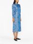 TORY BURCH Zijden overhemdjurk met paisley-print Blue Dames - Thumbnail 2