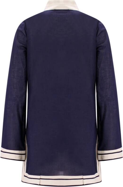 TORY BURCH Short Dresses Blauw Dames