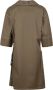 TORY BURCH Poplin Overhemdjurk 100% Katoen Nieuwste Collectie Bruin Dames - Thumbnail 2