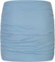 TORY BURCH Blauwe Bliss Gerimpelde Mini Rok Blauw Dames - Thumbnail 2