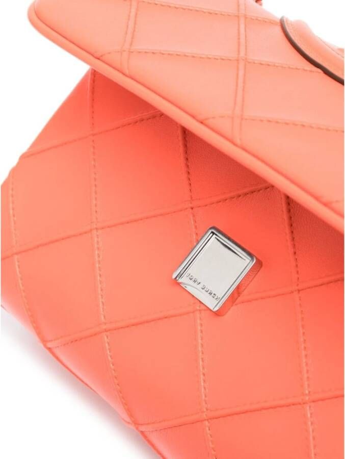 TORY BURCH Oranje Fleming Schoudertas Oranje Dames