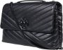 TORY BURCH Schoudertas met Chevron Quilting Black Dames - Thumbnail 3