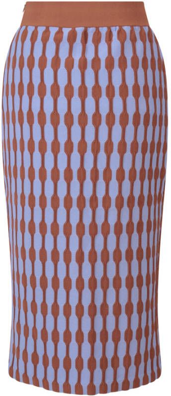 TORY BURCH Midi-rok Blauw Dames