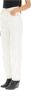 TORY BURCH Straight Jeans met Hoge Taille White Dames - Thumbnail 2